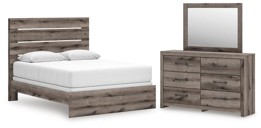 Urbanoore Queen Panel Bed, Dresser and Mirror