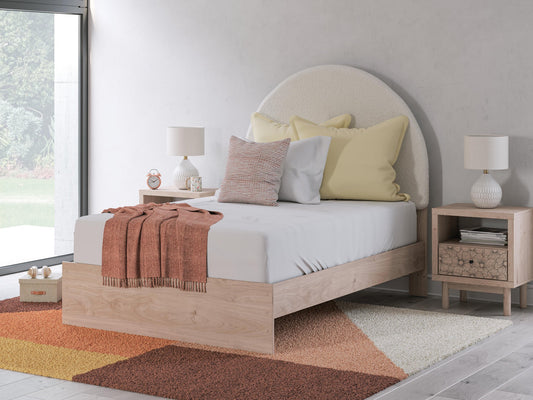 Ashley Express - Shapella Full Upholstered Panel Bed