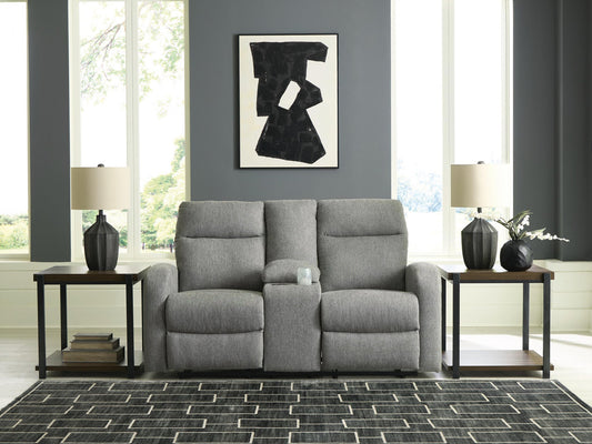 Moreau Place DBL Rec Loveseat w/Console