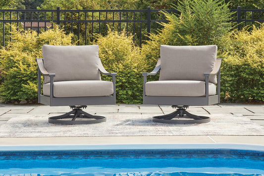 Ashley Express - North Island Swivel Lounge w/ Cushion