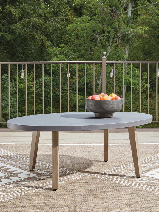 Ashley Express - Francis Beach Oval Cocktail Table