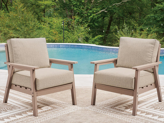 Ashley Express - Cliffs Beach Lounge Chair w/Cushion (2/CN)