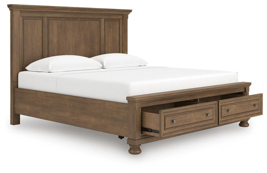 Vandenmore King Panel Storage Bed