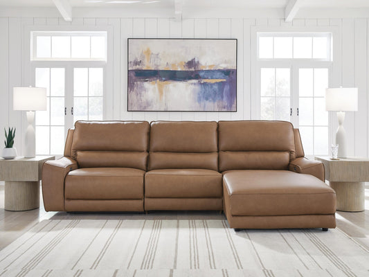 Silverbrooke 3-Piece Reclining Sofa Chaise