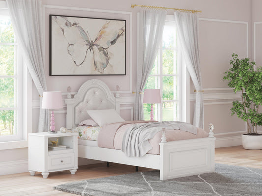Ashley Express - Maylilly Twin Upholstered Panel Bed