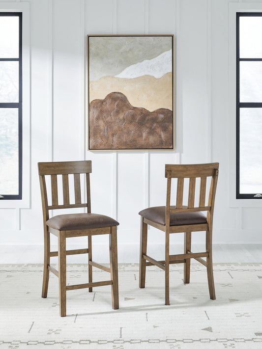 Ashley Express - Broxtyn Upholstered Barstool (2/CN)