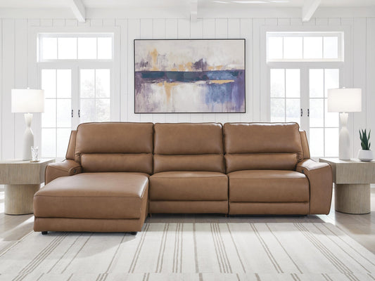 Silverbrooke 3-Piece Reclining Sofa Chaise