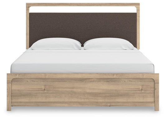 Hollymount King Upholstered Panel Bed