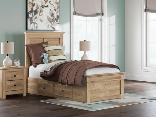 Fenderport Twin Panel Storage Bed