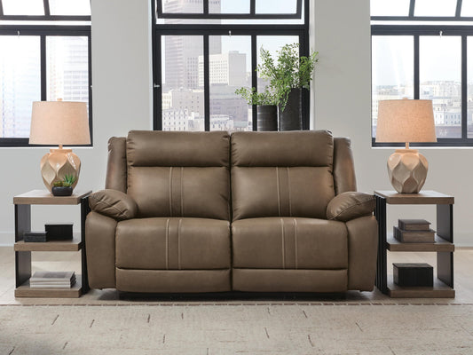 Max-Media 2-Piece Power Reclining Sectional Loveseat