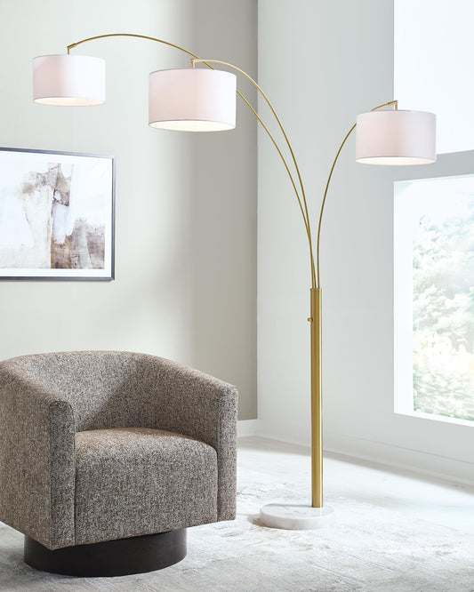 Ashley Express - Valo Metal Arc Lamp (1/CN)