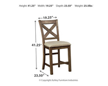 Load image into Gallery viewer, Ashley Express - Moriville Upholstered Barstool (2/CN)
