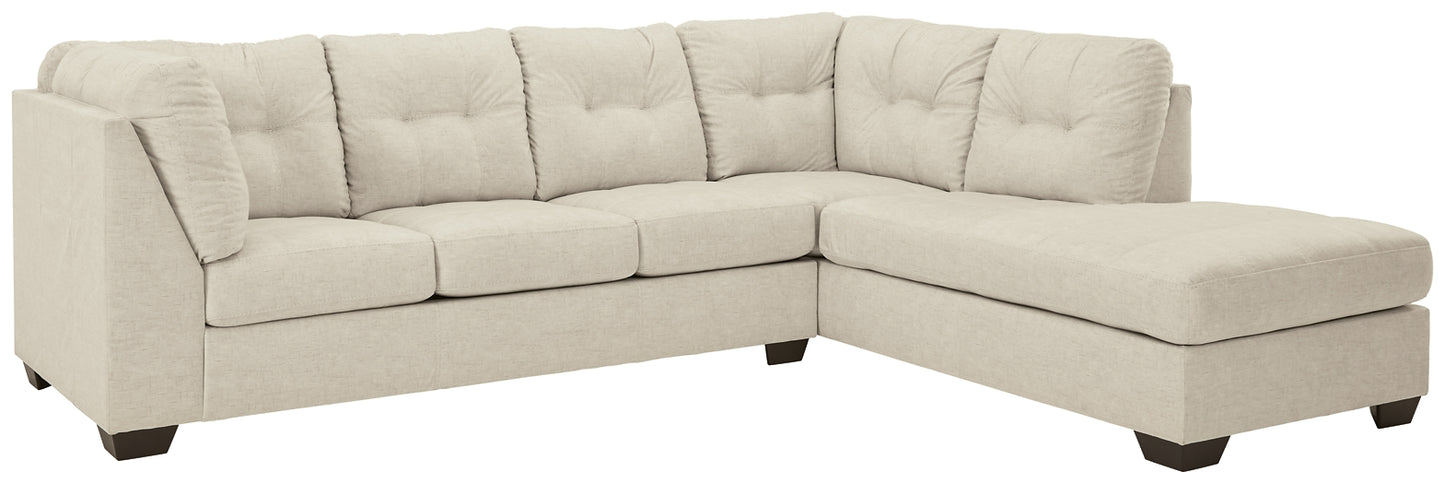 Falkirk 2-Piece Sectional with Ottoman