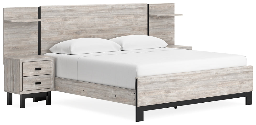 Ashley Express - Vessalli Panel Bed With Extensions