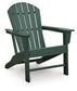 P007-898 Sundown Treasure Adirondack Chair- Green