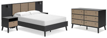 Load image into Gallery viewer, Ashley Express - Charlang Queen Panel Platform Bed with Dresser and 2 Nightstands
