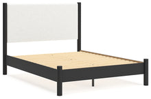 Load image into Gallery viewer, Cadmori Queen Upholstered Panel Bed with Dresser
