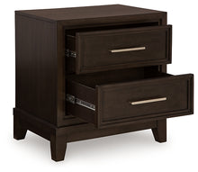 Load image into Gallery viewer, Neymorton King Upholstered Panel Bed with Dresser and 2 Nightstands
