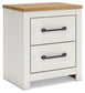 Ashley Express - Linnocreek Twin Panel Headboard with Nightstand