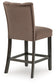 Jazmore Upholstered Barstool (2/CN)