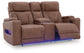 Point Clear PWR REC Loveseat/CON/ADJ HDRST