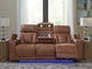 Point Clear PWR REC Sofa with ADJ Headrest