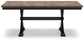 Wildenauer Dining Table and 4 Chairs and Bench
