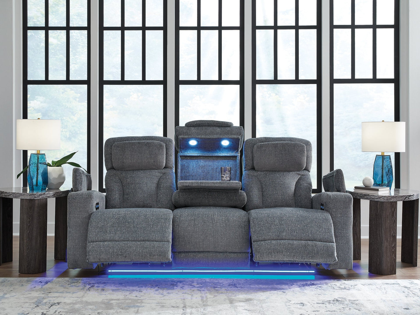 Forest Lake PWR REC Sofa with ADJ Headrest