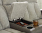 Stately Check PWR REC Loveseat/CON/ADJ HDRST