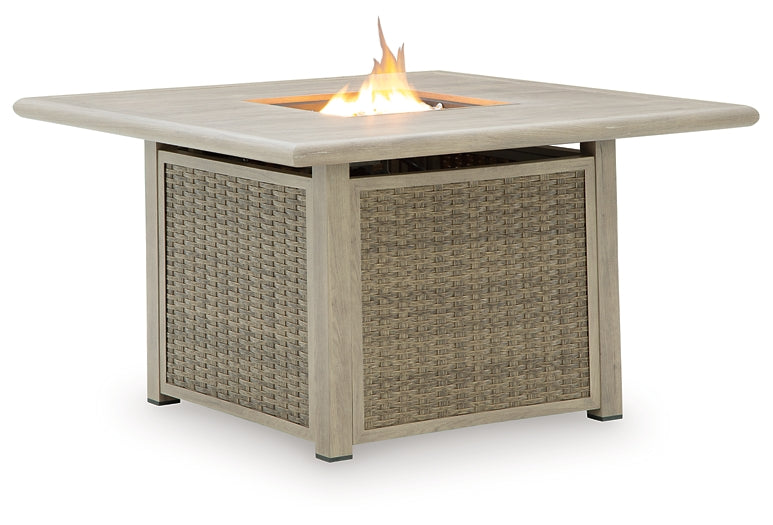 Carisbo Square Fire Pit Table