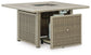 Carisbo Square Fire Pit Table