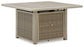 Carisbo Square Fire Pit Table