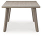 Carisbo RECT Dining Table w/UMB OPT