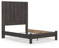 Parlayon  Panel Bed