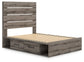 Urbanoore  Panel Bed With Storage