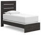 Delmorta  Panel Bed