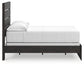 Delmorta  Panel Bed