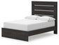 Delmorta  Panel Storage Bed