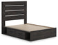 Delmorta  Panel Storage Bed