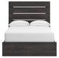 Delmorta  Panel Bed With Storage