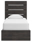Delmorta  Panel Bed With Storage