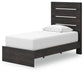 Delmorta  Panel Storage Bed