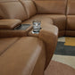 Rally-Up 6-Piece Power Reclining Sectional with Console