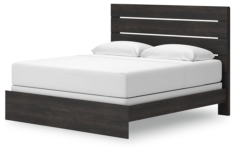 Delmorta  Panel Bed
