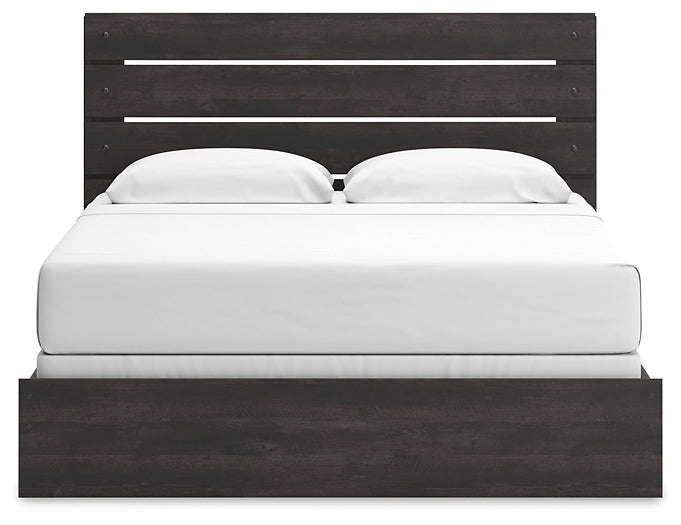Delmorta  Panel Bed