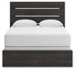 Delmorta  Panel Bed