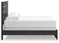 Delmorta  Panel Bed