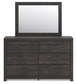 Delmorta Dresser and Mirror