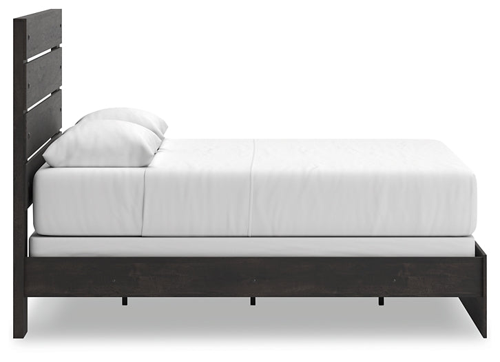 Delmorta  Panel Bed