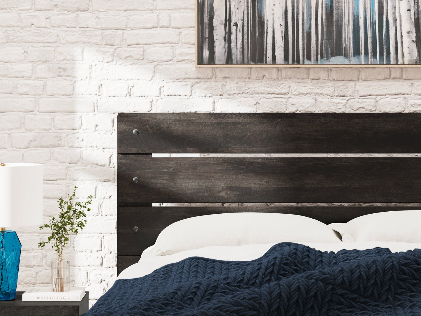 Delmorta  Panel Bed